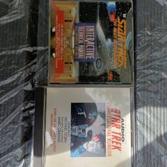 Vintage Star Trek Retro Multimedia Lot - Audio CD & 1994 PC CD-ROM