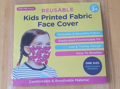 BNIP - A Reusable Childs Fabric Mask - #