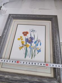 Framed Wildflower Print - Floral Instant Art - Botanical Art- Spring Flowers