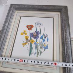 Framed Wildflower Print - Floral Instant Art - Botanical Art- Spring Flowers