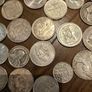 World Silver Coin Lot 860 Grams Silver Mixed Countries and Condition Image 4