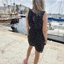 Airy dress with polka dots Image 4