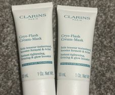 Clairns cryo flash cream mask 30ml x 2