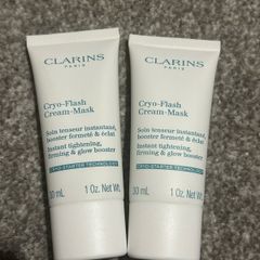 Clairns cryo flash cream mask 30ml x 2