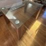 Glass Top Dining Table Image 4