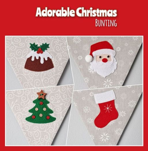 Adorable Christmas Bunting