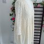 dress Bnwt cream lace mini dress grace & mila size small 10 Image 10