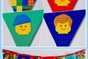 Adorable Lego Movie inspired Bunting