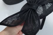 COAST black bow head-piece - Free Size - Rrp 95