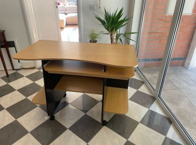 wooden desk
