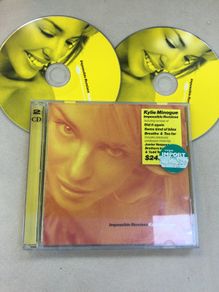 Kylie minogue impossible remixes rare Australia 2cd