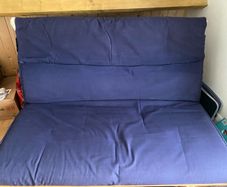 Blue Futon