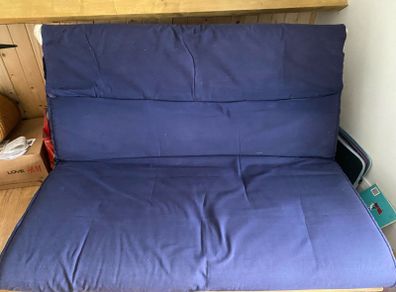 Blue Futon