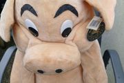 Vintage Piggly Wiggly Mr. Pig Plush Toy