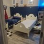 Pair of single beds with mattresses Image 5