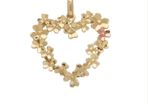 House of Lor Solid Gold & Diamond Love Shamrock Necklace