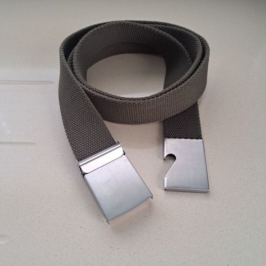 Men's Belt with Bottle Opener