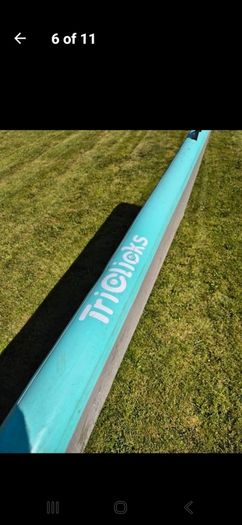 Air track. gymnastics
