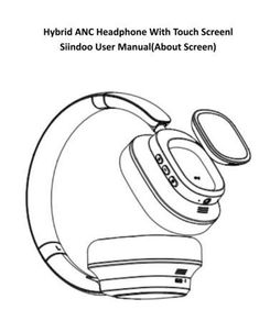 Over-Ear Headphones with Touchscreen, 66 Hours Play time, new, unopened. You can Tested.