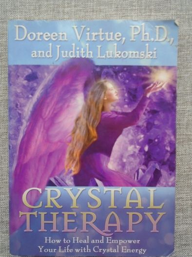 Crystal Therapy, Doreen Virtue, Paperback book, non fiction book