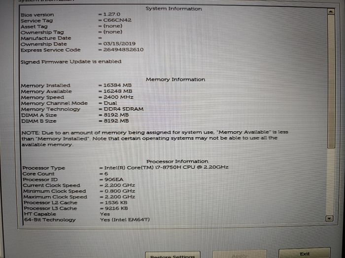 Dell G5 15 Gaming Laptop | I7-8750h | Rtx 2060 6gb | 16gb Ram