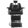 Adjustable  Salon Chair with Headrest High Quality Faux Leather Hydraulic Retractable Tilting Image 3