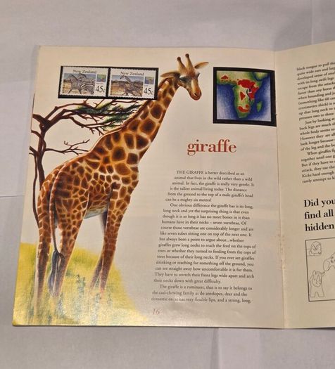 New Zealand Stamp book