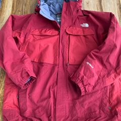 North Face Red Parka Jacket