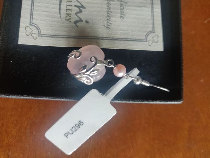 Giani Jewellery Pink Heart earrings