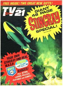 Stingray Special-TV Century 21 International Extra- 1965 - Rare -unfolded- City Magazines
