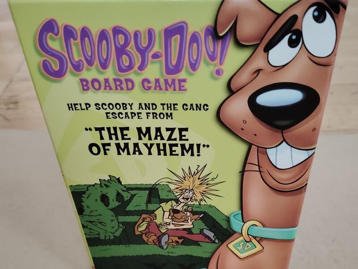Scooby-Doo Maze of Mayhem 2007 & Monopoly Junior 2001 Board Game Bundle COMPLETE