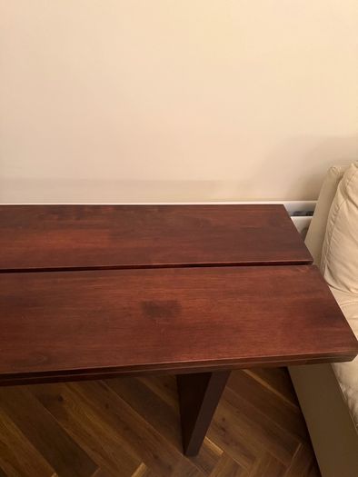 Dark wood sideboard