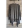 Classy Leather Look Fringe Jacket size 16 Image 2