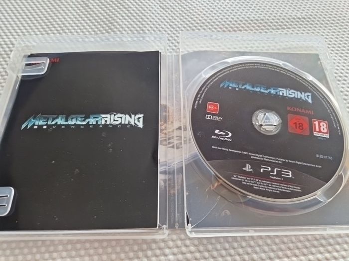 Metal Gear Rising PlayStation3 Ps3 Games Original