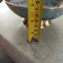 Antique Enamel Cloisonne Brass Footed Bowl - Asian Motif -  Art Nouveau Decor. Image 6