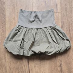 Pull&Bear Strapless Bubble Mini Skirt