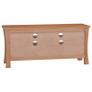 TV Cabinet 100x30x45 cm Solid Mahogany Wood Image 6
