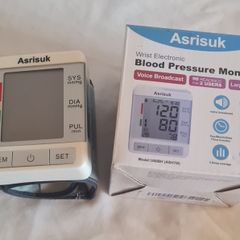 Wrist.  Blood pressure Monitor