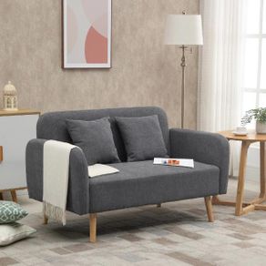 2-Seater Velvet Sofa