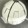 Light pendant Ikea ps 2014 white silver globe ceiling lamp 52 CM Image 2