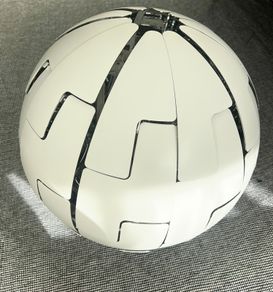 Light pendant Ikea ps 2014 white silver globe ceiling lamp 52 CM