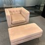 Armchair and  Footstool Image 2