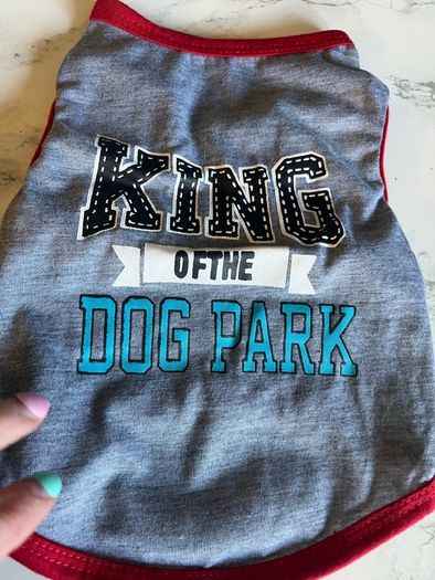 Dog tops size small