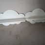 2 x Cloud shelves Image 2