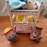 Sylvanian Families Triple Bunk Beds & 3 Nursery Baby Figures Set Image 10