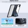 TECHGEAR Tough Case for Apple iPad Pro 13" 2024 (M4) Premium Slim Hybrid Tough Rugged Protective Bumper Case With Stand, Heavy Duty Protection with Clear Back Image 9