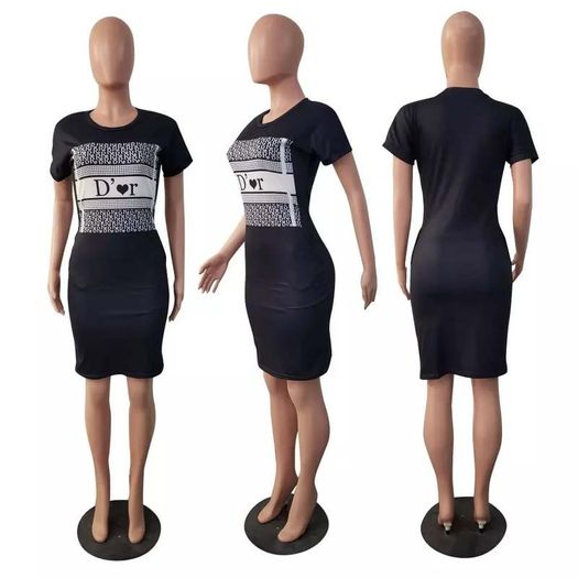Short sleeve dress D-or