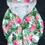 Jungle hoodie bomber flowers leaves Image 6