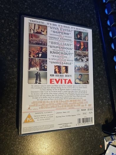 Evita DVD