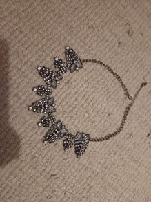Bronze metal necklace